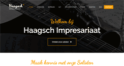 Desktop Screenshot of haagschimpresariaat.nl